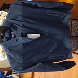 Women's Zyia Active Navy Chill Note Jacket - XS